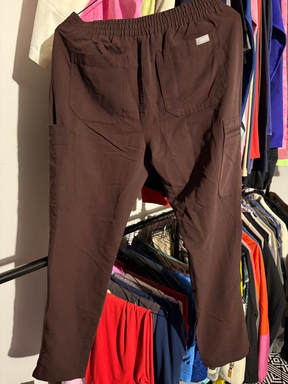 Figs Espresso Limited Color Yola Skinny Pants - Picture 3 of 3